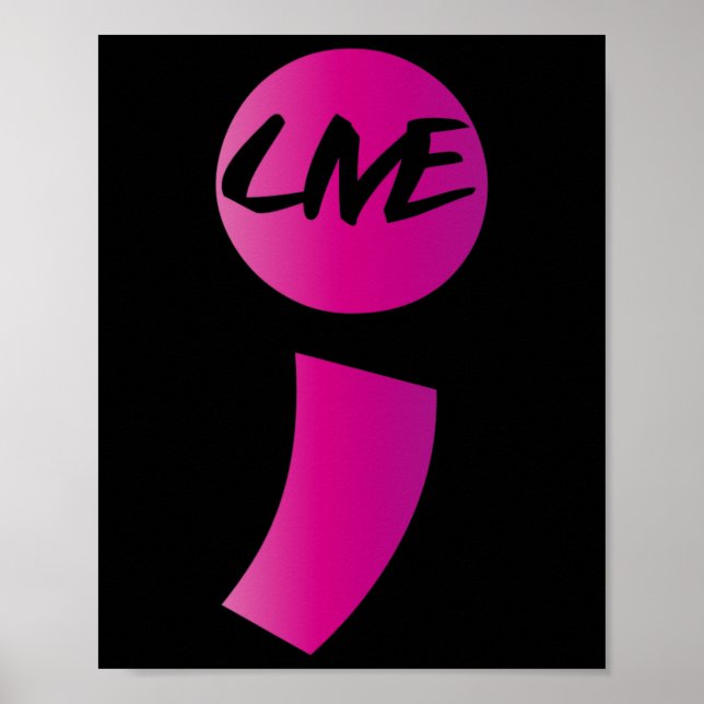 Suicidavtryck av självmord i levande semikolon poster (Framsidan)