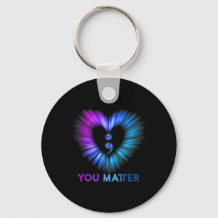Suicide Awareness and Prevention Semico Nyckelring
