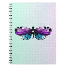 Suicide Awareness Butterfly Semicolon Anteckningsbok