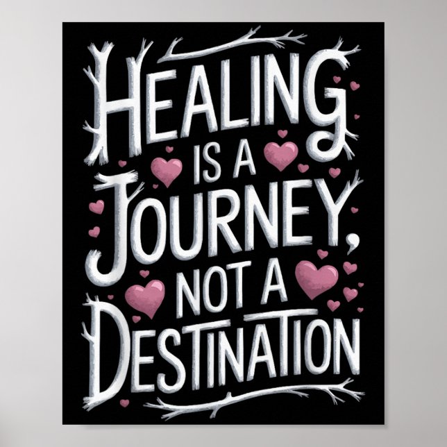 Suicide Awareness Depression Anxiety Mental Health Poster (Framsidan)