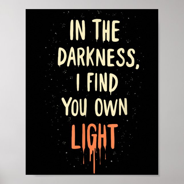 Suicide Awareness Depression Anxiety Mental Health Poster (Framsidan)