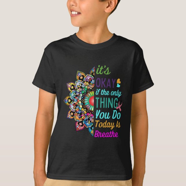 Suicide Awareness Semicolon 988 Gift Ideas 1 T Shirt (Framsida)