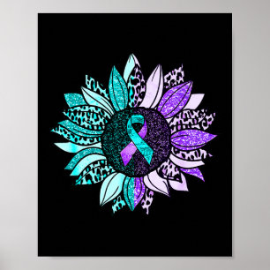 Suicide Awareness Solros Suicide Prevention Rib Poster
