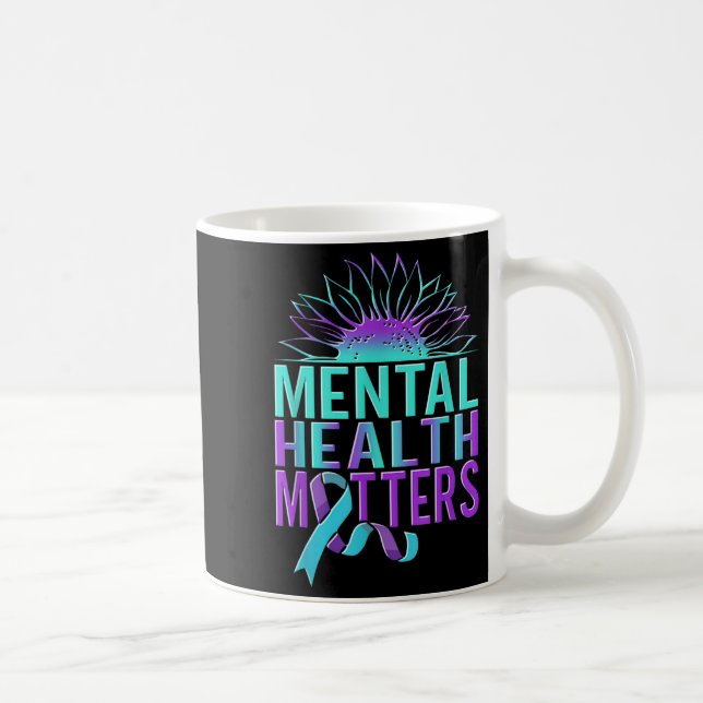 Suicide Awareness Suicide Prevention Suprt Survivo Kaffemugg (Höger)