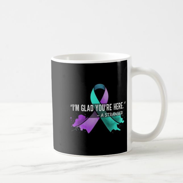 Suicide Awareness Suicide Prevention Suprt Survivo Kaffemugg (Höger)
