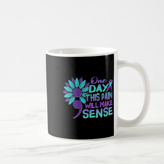 Suicide Awareness Suicide Prevention Suprt Survivo Kaffemugg (Höger)