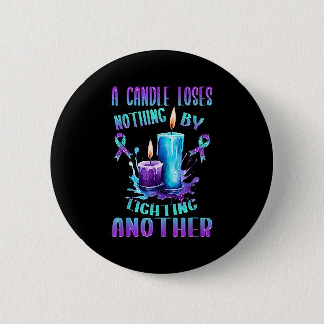 Suicide Awareness Suicide Prevention Suprt Survivo Knapp (Framsida)