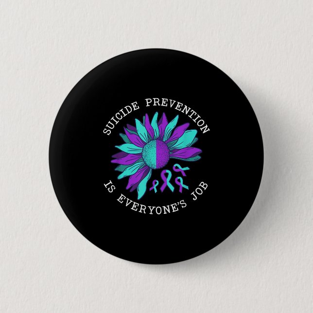 Suicide Awareness Suicide Prevention Suprt Survivo Knapp (Framsida)
