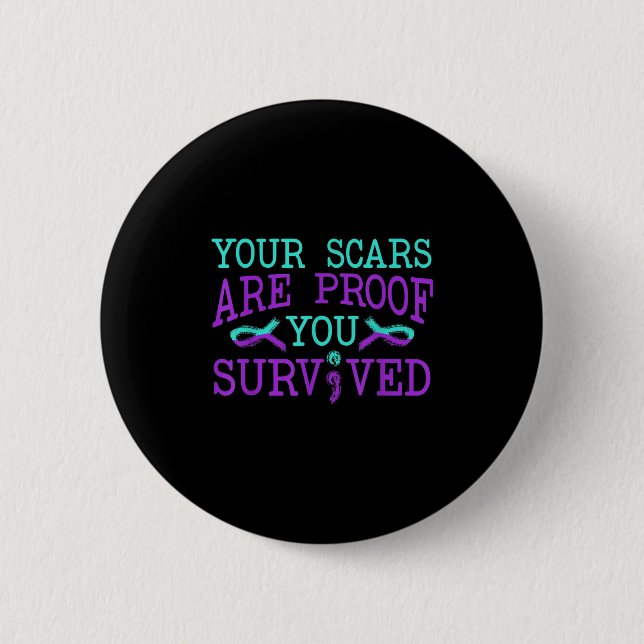 Suicide Awareness Suicide Prevention Suprt Survivo Knapp (Framsida)