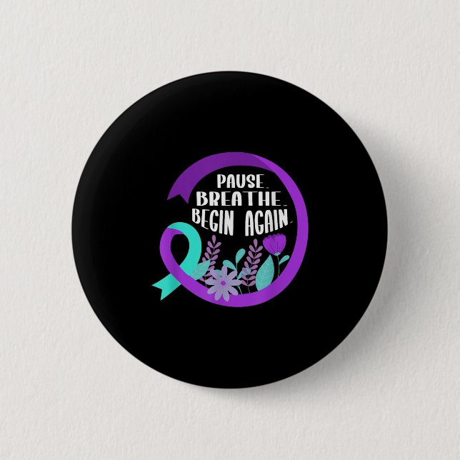 Suicide Awareness Suicide Prevention Suprt Survivo Knapp (Framsida)