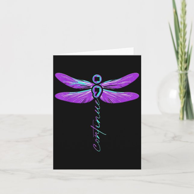 Suicide Awareness Suicide Prevention Suprt Survivo Kort (Framsida)
