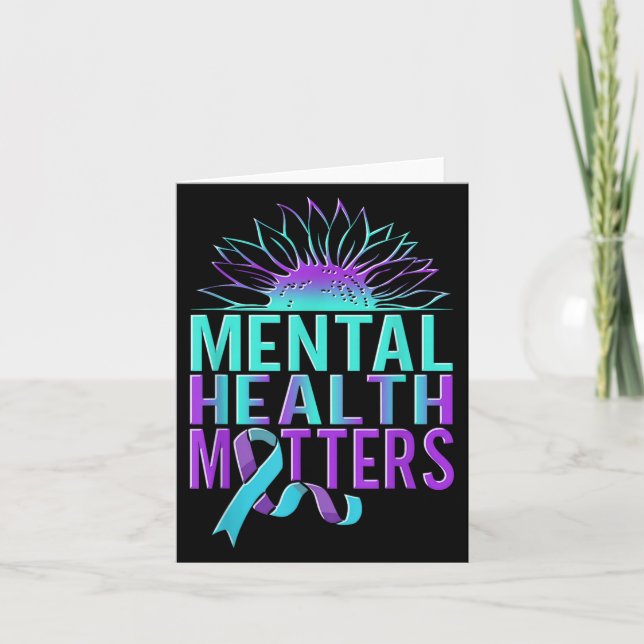 Suicide Awareness Suicide Prevention Suprt Survivo Kort (Framsida)