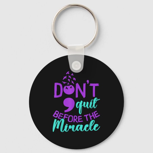 Suicide Awareness Suicide Prevention Suprt Survivo Nyckelring (Framsida)