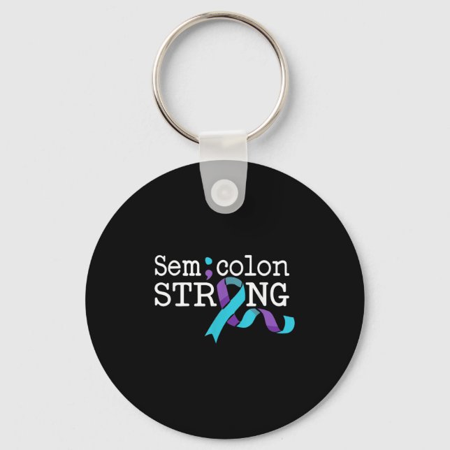 Suicide Awareness Suicide Prevention Suprt Survivo Nyckelring (Framsida)