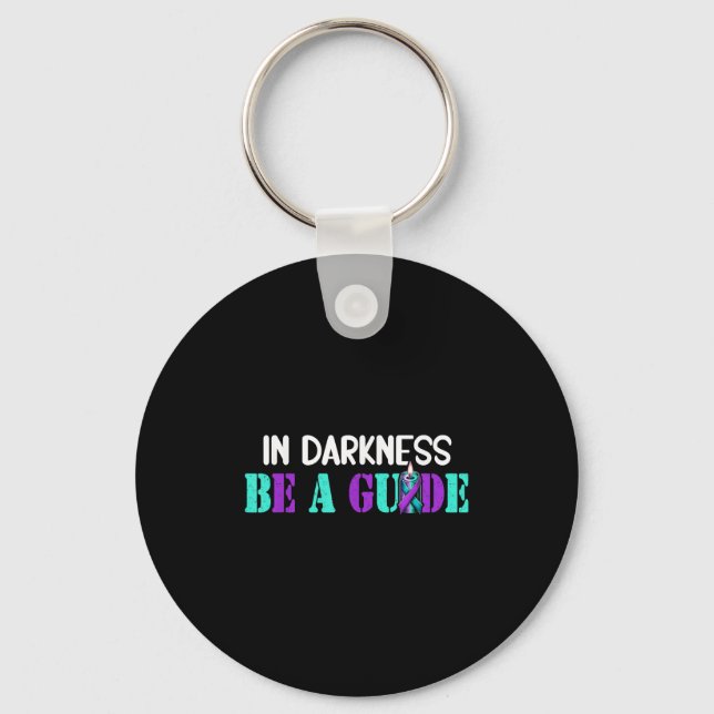 Suicide Awareness Suicide Prevention Suprt Survivo Nyckelring (Framsida)