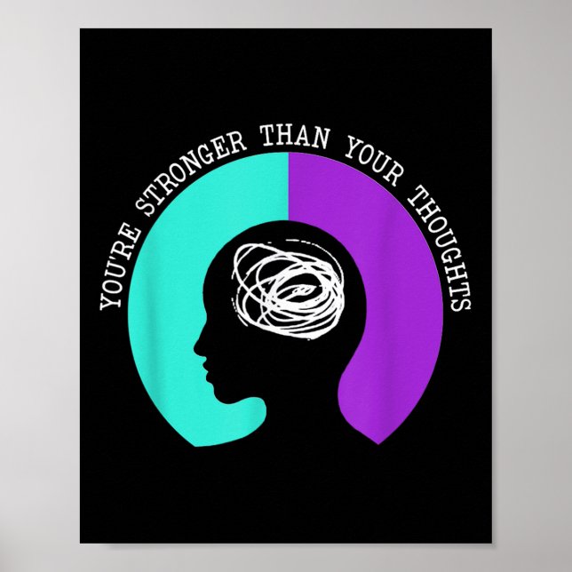 Suicide Awareness Suicide Prevention Suprt Survivo Poster (Framsidan)