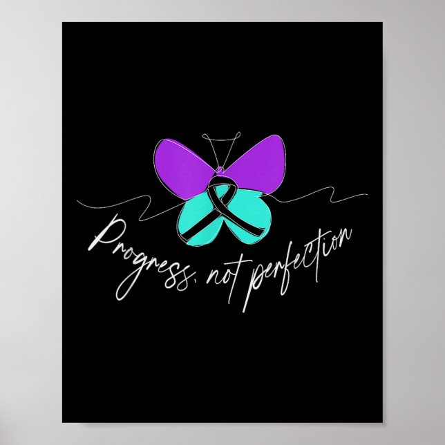 Suicide Awareness Suicide Prevention Suprt Survivo Poster (Framsidan)