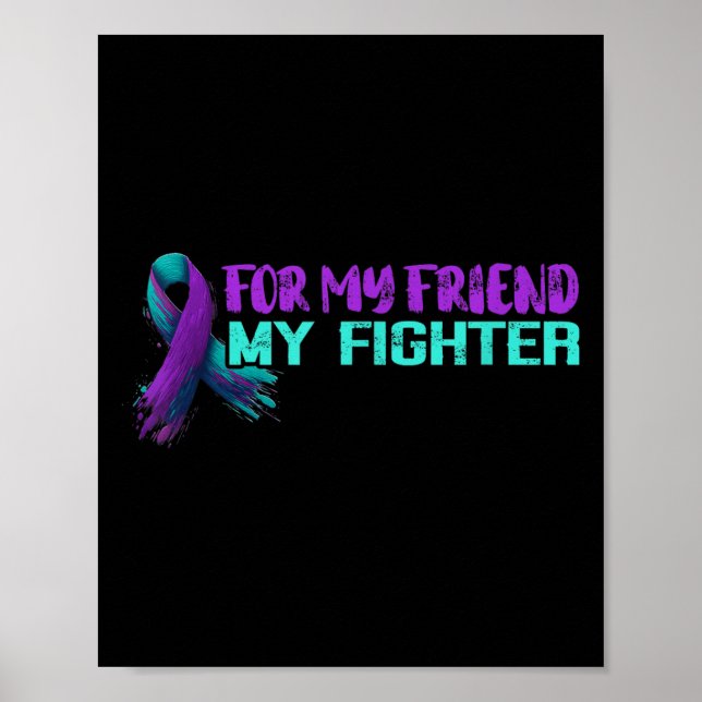 Suicide Awareness Suicide Prevention Suprt Survivo Poster (Framsidan)