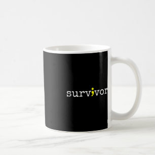 Suicide Awareness Support Symbol Recovery Survivor Kaffemugg