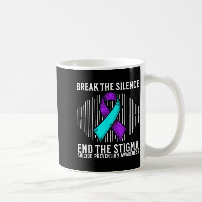 Suicide Awareness Suprt Suicide Prevention Awarene Kaffemugg (Höger)