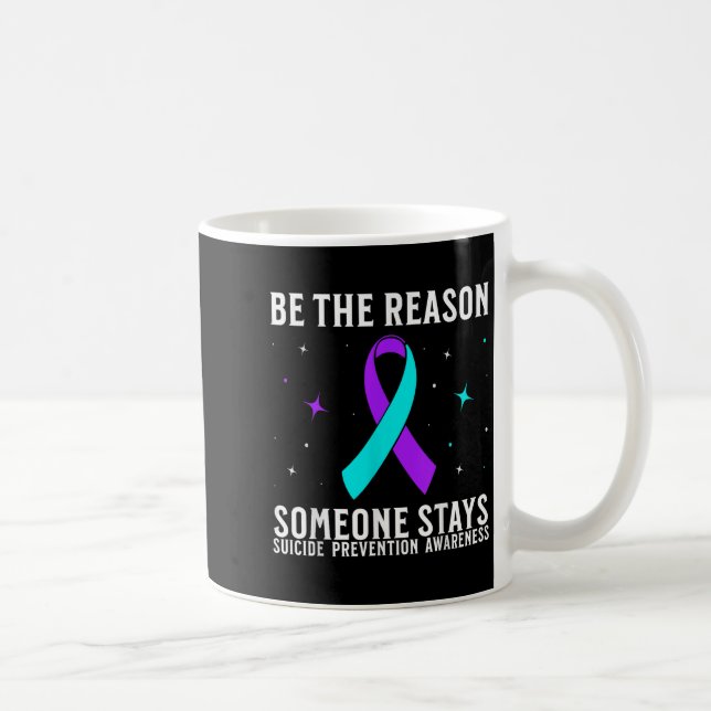 Suicide Awareness Suprt Suicide Prevention Awarene Kaffemugg (Höger)