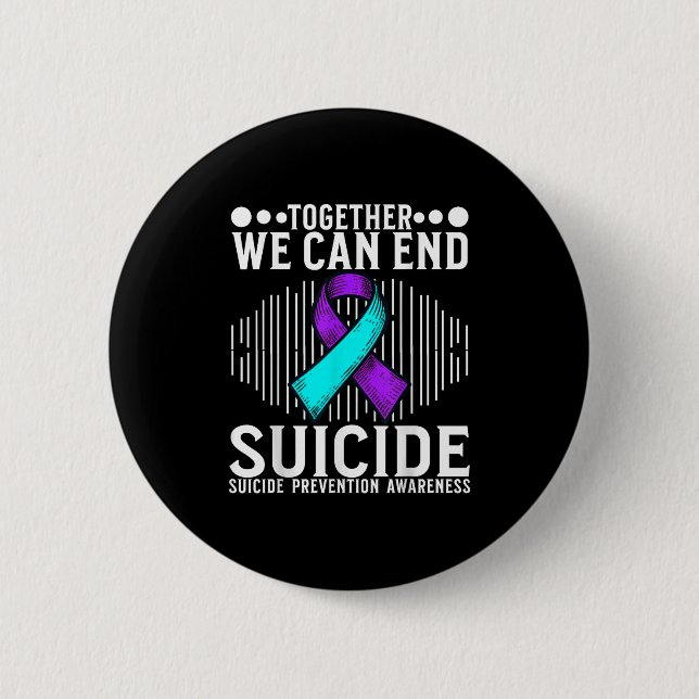 Suicide Awareness Suprt Suicide Prevention Awarene Knapp (Framsida)