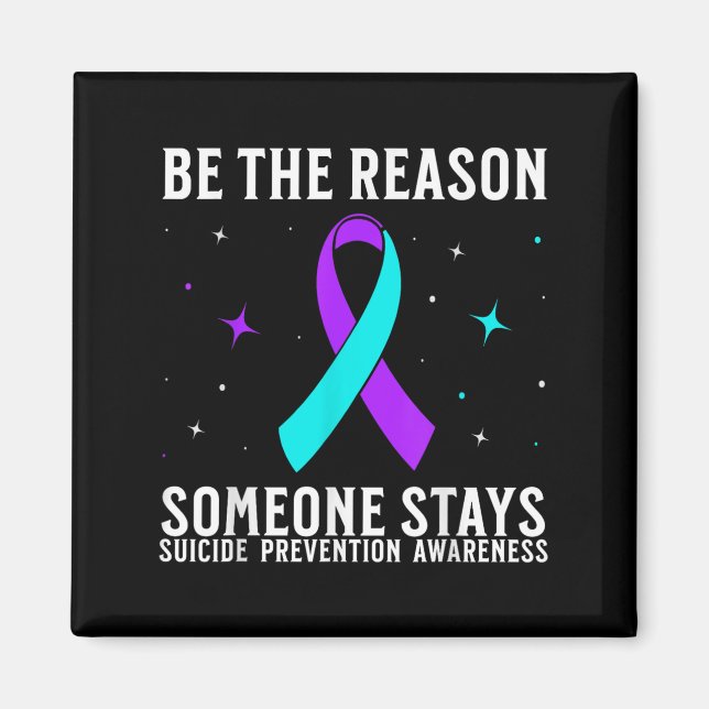 Suicide Awareness Suprt Suicide Prevention Awarene Magnet (Framsidan)