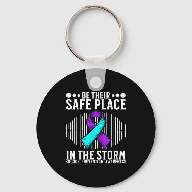 Suicide Awareness Suprt Suicide Prevention Awarene Nyckelring (Framsida)