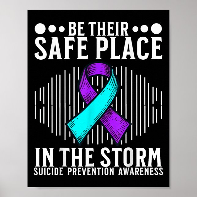 Suicide Awareness Suprt Suicide Prevention Awarene Poster (Framsidan)