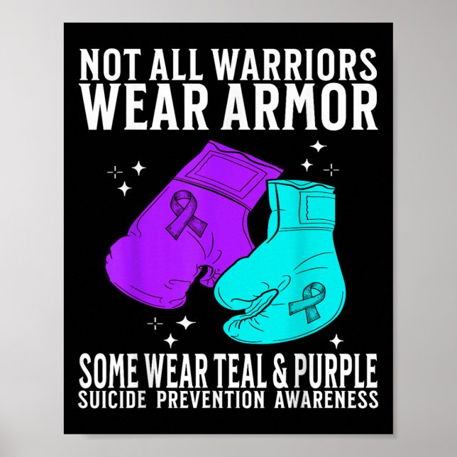 Suicide Awareness Suprt Suicide Prevention Awarene Poster (Framsidan)