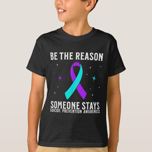 Suicide Awareness Suprt Suicide Prevention Awarene T Shirt (Framsida)