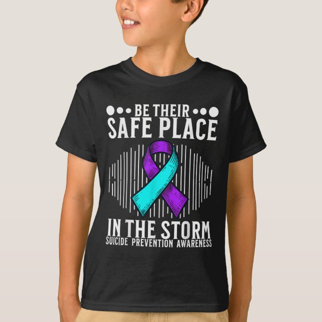 Suicide Awareness Suprt Suicide Prevention Awarene T Shirt (Framsida)