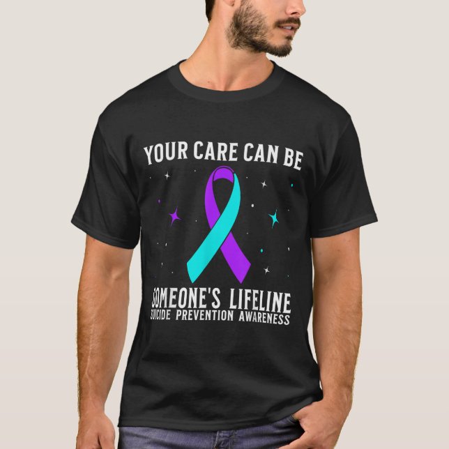 Suicide Awareness Suprt Suicide Prevention Awarene T Shirt (Framsida)