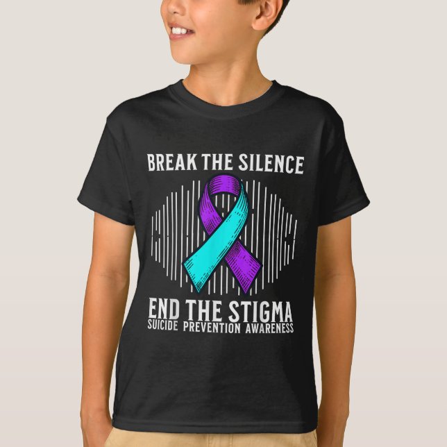 Suicide Awareness Suprt Suicide Prevention Awarene T Shirt (Framsida)