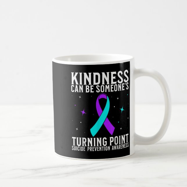 Suicide Awareness Warrior Suicide Prevention Aware Kaffemugg (Höger)