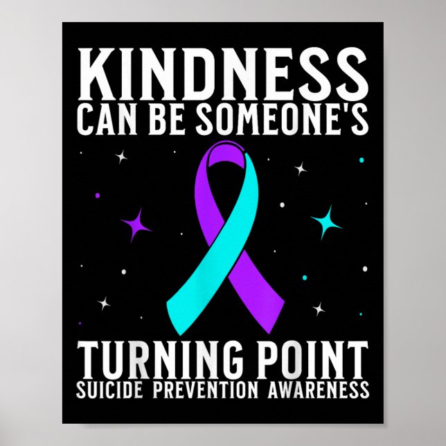 Suicide Awareness Warrior Suicide Prevention Aware Poster (Framsidan)