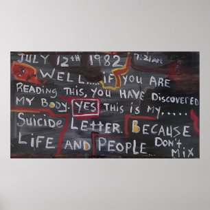 SUICIDE BREV POSTER
