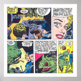 Suicide Fleet Piloted by Fearless Robots Tecknads Poster