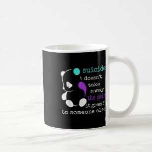 Suicide Pain Semicolon Gift Suicide Prevention Awa Kaffemugg