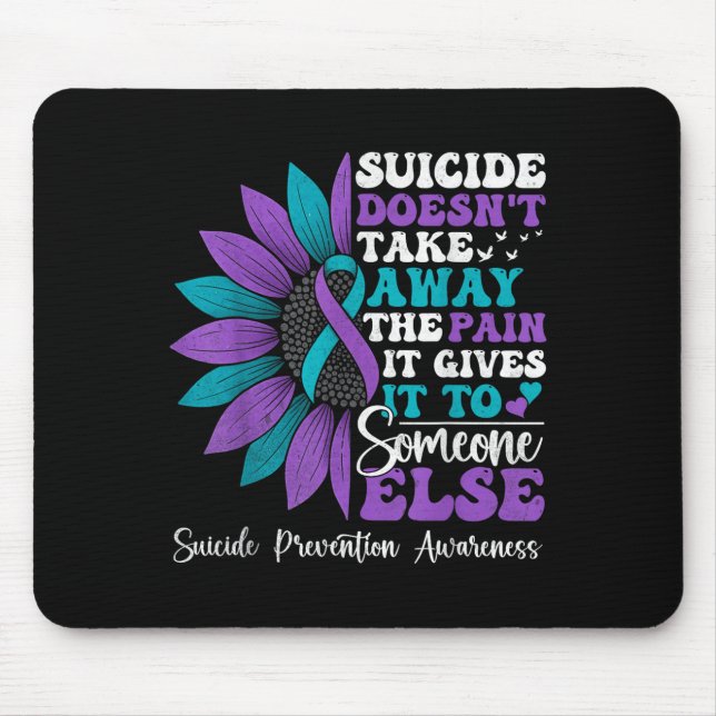 Suicide Pain Sunflower Suicide Prevention Awarenes Musmatta (Framsidan)