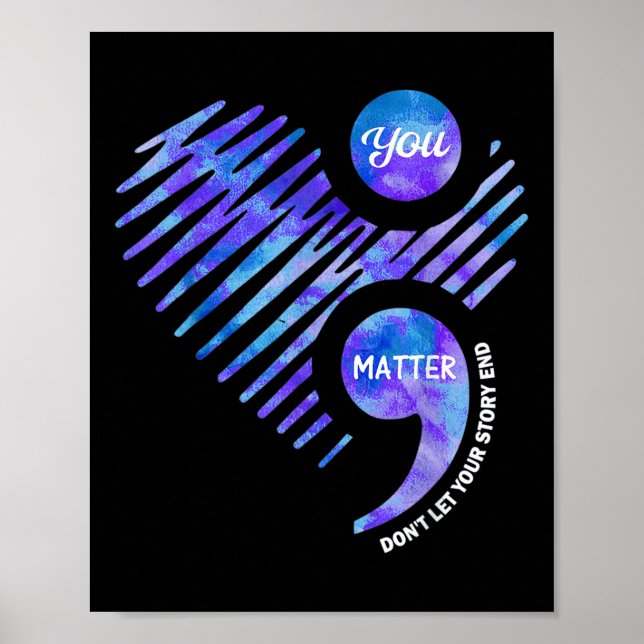 Suicide Prevention Awareness Dont Let Your Story E Poster (Framsidan)