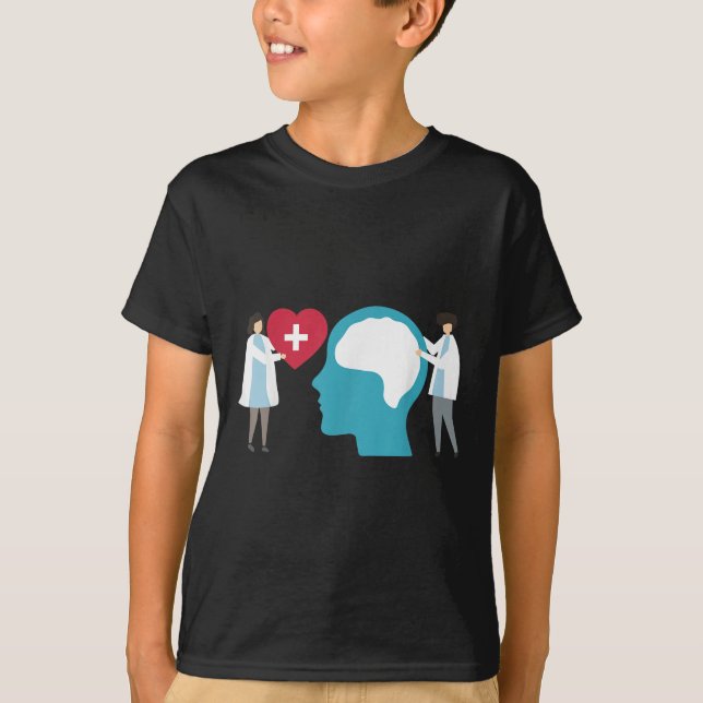 Suicide Prevention - Mental Health Awareness 8  T Shirt (Framsida)