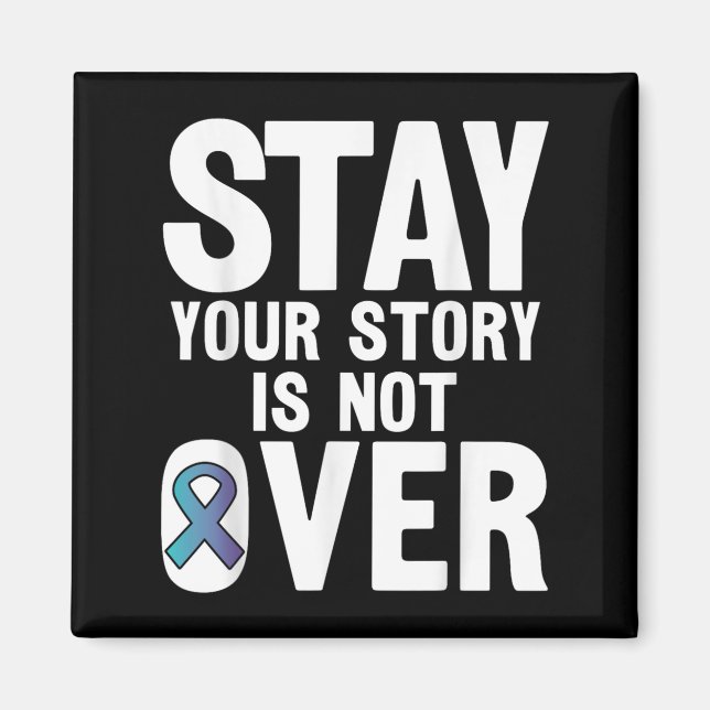 Suicide Prevention Your Story _ I For Suprters  Magnet (Framsidan)