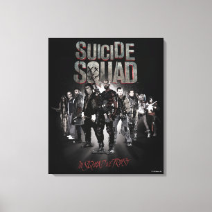 Suicide Squad Aktivitetsgrupp X - anslag Canvastryck