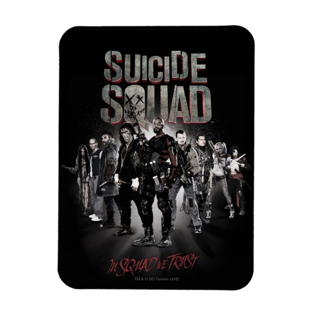 Suicide Squad |Aktivitetsgrupp X - anslag Magnet (Vertikal)