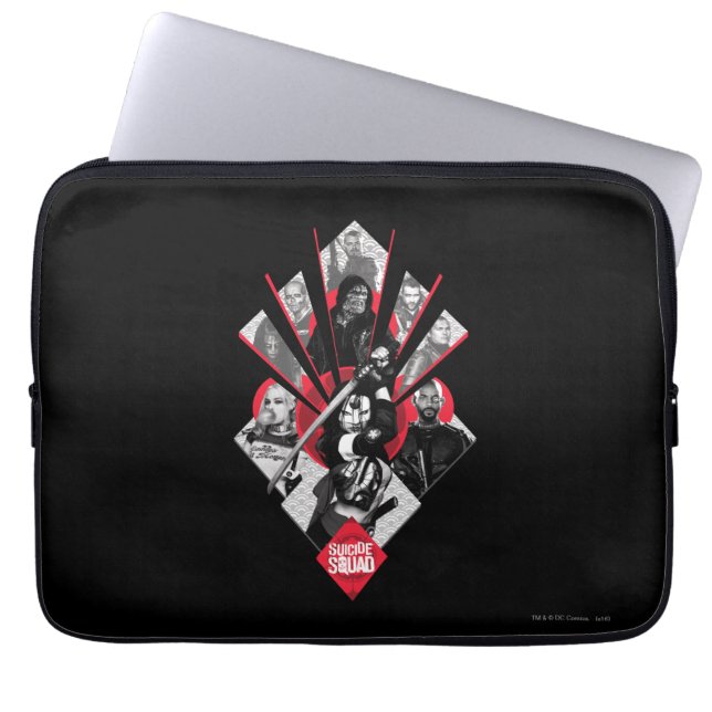 Suicide Squad | Aktivitetsgrupp X japansk grafik Laptop Sleeve (Framsidan)