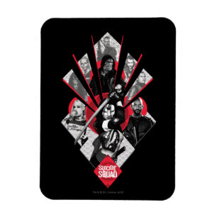 Suicide Squad   Aktivitetsgrupp X japansk grafik Magnet