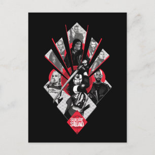 Suicide Squad Aktivitetsgrupp X japansk grafik Vykort
