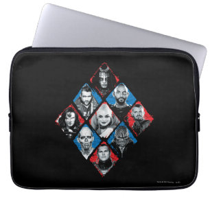 Suicide Squad Aktivitetsgrupp X Kontrollerad rom Laptop Sleeve