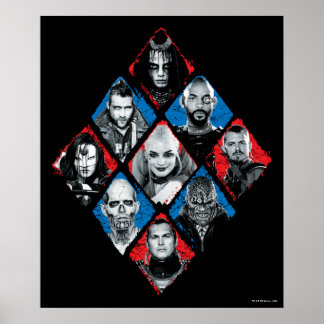 Suicide Squad | Aktivitetsgrupp X Kontrollerad rom Poster